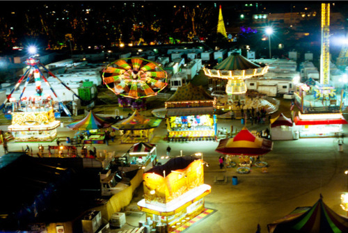 Cony Island at night